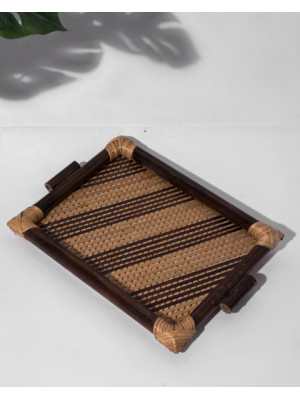 BAMBOO  SQUARY SHAPE TRAY