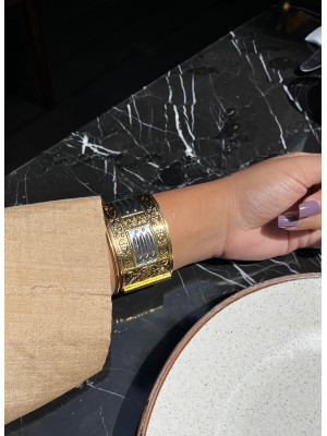 GAM KHARU - ASSAMESE TRADITIONAL CUFF BANGLE GAM KHARU - ASSAMESE TRADITIONAL CUFF BANGLE