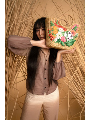 KAUNA ECO FRIENDLY EMBROIDERY HANDBAG