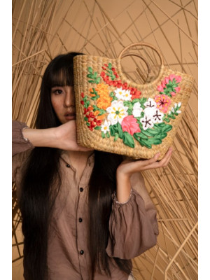 KAUNA ECO FRIENDLY EMBROIDERY HANDBAG