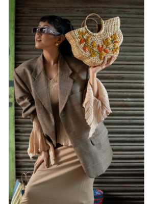 KAUNA U-SHAPED HANDBAG