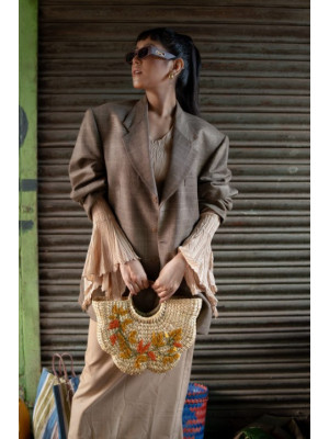 KAUNA U-SHAPED HANDBAG