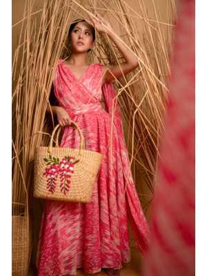 KAUNA NATURAL EMBROIDERED ECO-FRIENDLY HANDBAG KAUNA NATURAL EMBROIDERED ECO-FRIENDLY HANDBAG
