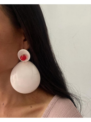 NAGA EARRINGS WHITE NAGA EARRINGS WHITE