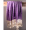 ALL OVER PURPLE MOTIF ERI SILK SHAWL (AHIMSA SILK)  ALL OVER PURPLE MOTIF ERI SILK SHAWL (AHIMSA SILK)