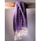ALL OVER PURPLE MOTIF ERI SILK SHAWL (AHIMSA SILK)  ALL OVER PURPLE MOTIF ERI SILK SHAWL (AHIMSA SILK)