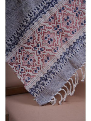 ERI GRAY SILK SHAWL (AHIMSA SILK) ERI GRAY SILK SHAWL (AHIMSA SILK)