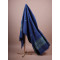 ERI DARK BLUE SILK SHAWL (AHIMSA SILK) ERI DARK BLUE SILK SHAWL (AHIMSA SILK)