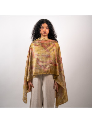 Seaweed Mulberry Silk Stole Scarf