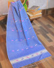HANDWOVEN BLUE COTTON STOLE