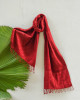 SAPAN WOOD NATUTAL DYE ERI SILK STOLE SAPAN WOOD NATUTAL DYE ERI SILK STOLE
