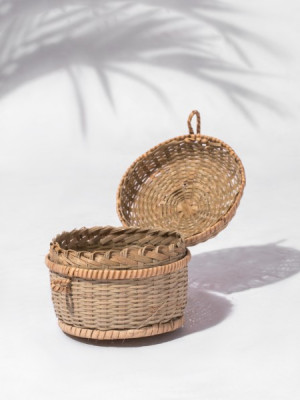 KHASI BAMBOO TIFFIN BASKET KHASI BAMBOO TIFFIN BASKET
