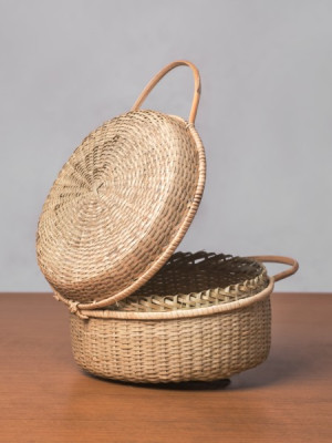 CANE ROUNDED BASKET CANE ROUNDED BASKET