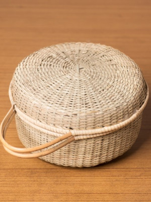 CANE ROUNDED BASKET CANE ROUNDED BASKET