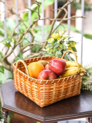 BAMBOO FRUIT BASKET BAMBOO FRUIT BASKET