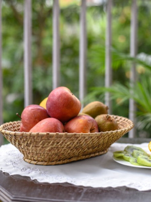 CANE FRUITE BASKET TRAY CANE FRUITE BASKET TRAY
