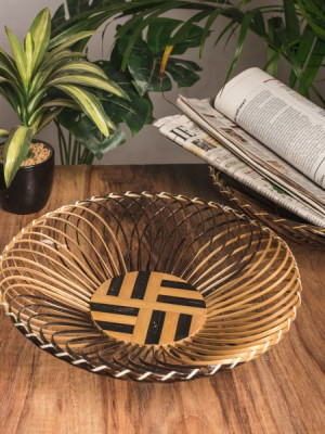 Bamboo Round Shape Tray Bamboo Round Shape Tray