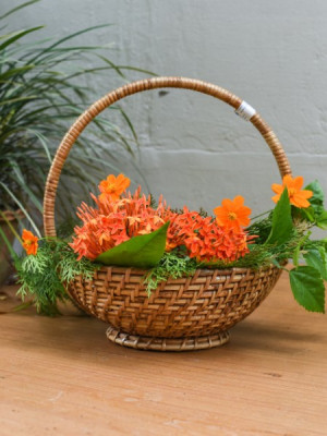 CANE BAMBOO BASKET CANE BAMBOO BASKET