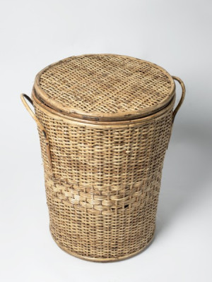 CANE LAUNDRY BASKET CANE LAUNDRY BASKET