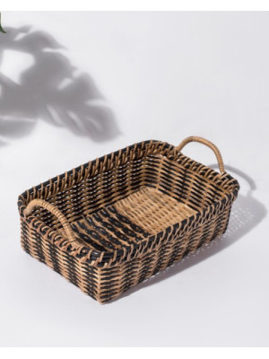NAGA BAMBOO BROWN BASKET