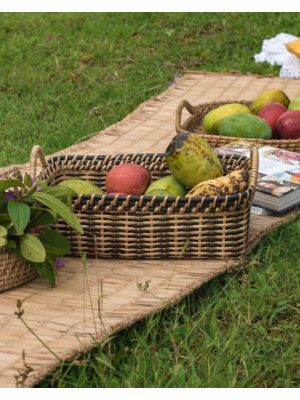 NAGA BAMBOO BROWN BASKET