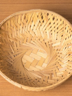 BAMBOO BASKET (SET OF 2) BAMBOO BASKET (SET OF 2)