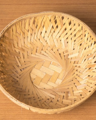 BAMBOO BASKET (SET OF 2) BAMBOO BASKET (SET OF 2)