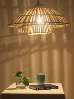 Bamboo Oriental Ceiling Light Natural Lamp Bamboo Oriental Ceiling Light Natural Lamp