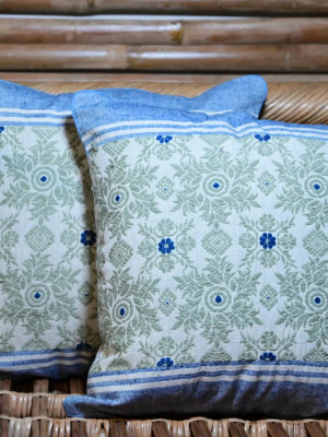 Cushion Cover Set Of light blue 5 Cushion Cover Set Of light blue 5