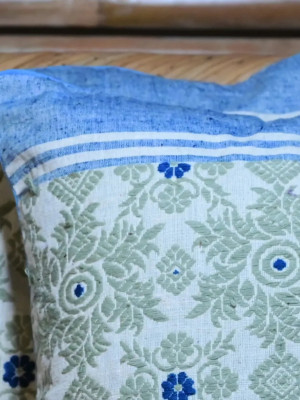 Cushion Cover Set Of light blue 5 Cushion Cover Set Of light blue 5