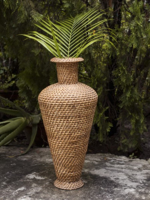 CANE VASE