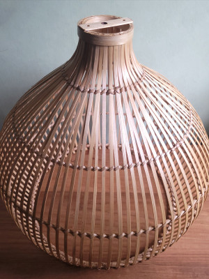 Bamboo Lampshade Dome Style Bamboo Lampshade Dome Style