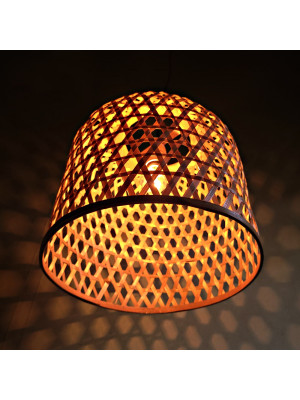 Bamboo Lampshade High Star Design