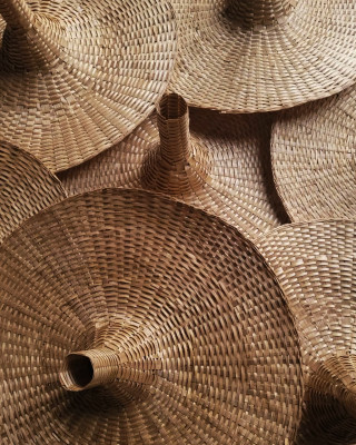 Umbrella Style Bamboo Lampshade