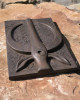 Exotic Naga Gamari Wood Panel [Mithun Head]