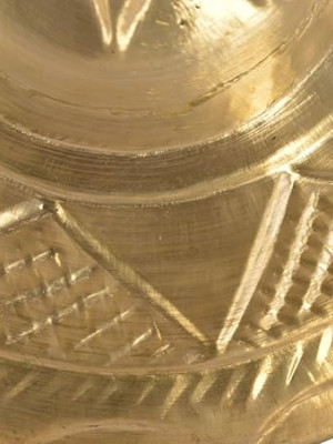 Brass Metal Assamese Traditional Decorative Japi Brass Metal Assamese Traditional Decorative Japi