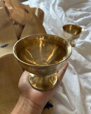 Brass Ban Bati, 0.3 Liters, Gold