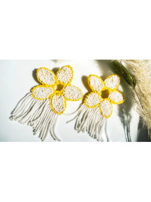 Handmade Fairy Poppy Earrings Handmade Fairy Poppy Earrings