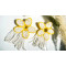 Handmade Fairy Poppy Earrings Handmade Fairy Poppy Earrings