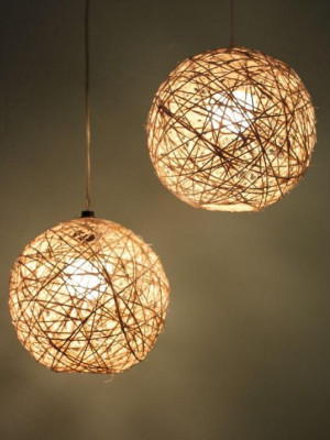 Premium Banana Fibre Lamp Shade Big Size