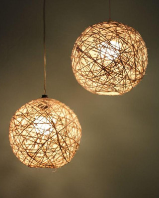 Premium Banana Fibre Lamp Shade Big Size