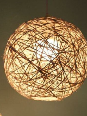 Premium Banana Fibre Lamp Shade Big Size