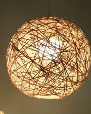 Premium Banana Fibre Lamp Shade Big Size