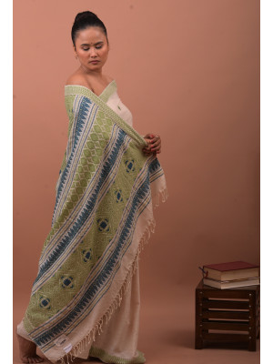 ERI PINK SILK SAREE (AHIMSA SILK) ERI PINK SILK SAREE (AHIMSA SILK)