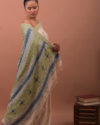 ERI PINK SILK SAREE (AHIMSA SILK) ERI PINK SILK SAREE (AHIMSA SILK)