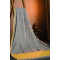 Grey Cotton Handloom Saree