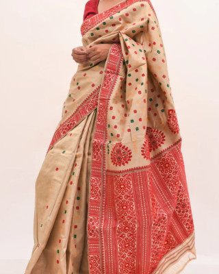 MUGA SILK SAREE
