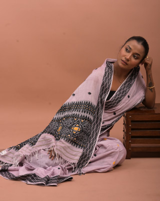 COTTON HANDWOVEN ILAC SAREE COTTON HANDWOVEN ILAC SAREE