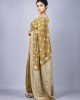 Tea Waste Natural Dye Pure Eri Silk Handloom Saree
