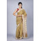 Tea Waste Natural Dye Pure Eri Silk Handloom Saree